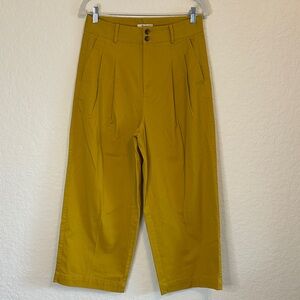 Madewell Wide Leg Cropped Pants Size 8